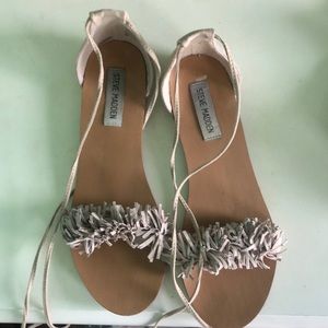 Steve Madden wrap up sandals